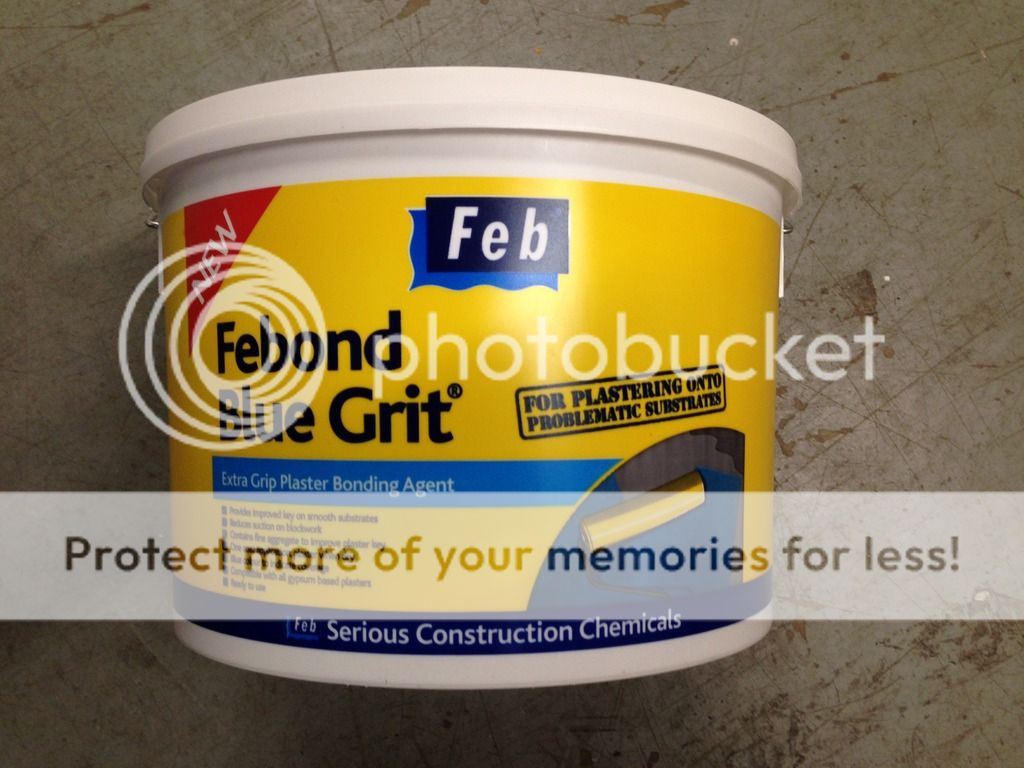 FEBOND BLUE GRIT BONDING AGENT 10 LITRE ALL PURPOSE PRIMER AND ADMIXTURE FEB 10L 5029347608880